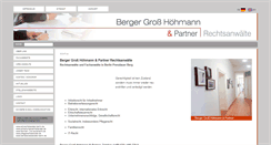 Desktop Screenshot of bghp.de