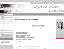 Tablet Screenshot of bghp.de